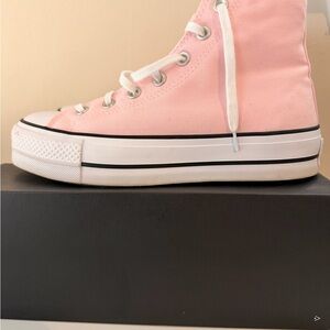 Converse Pink High-Top Sneakers